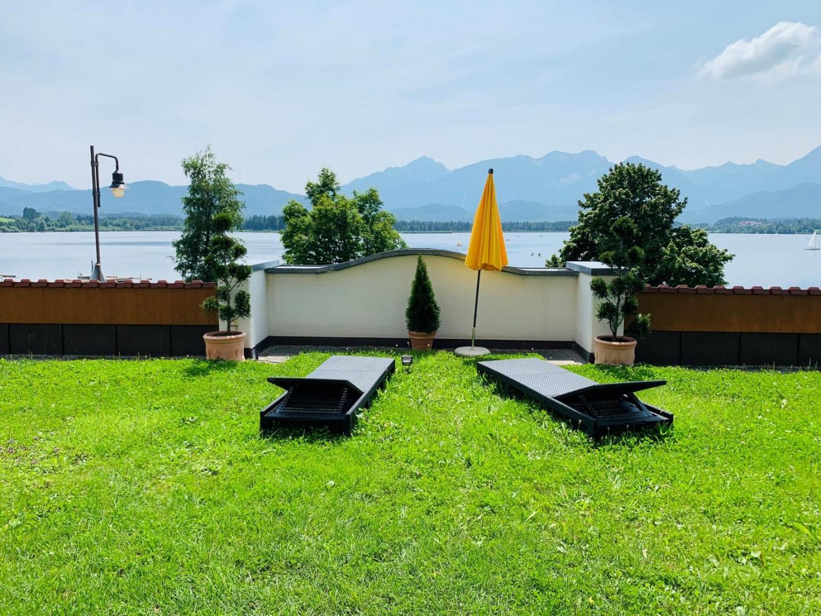 Hotel Fischer Am See Füssen Exterior foto